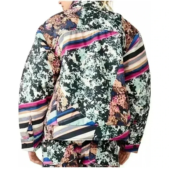 FP Movement Women's Bunny Slope Printed Puffer Jacket‎ Size M NWOT - Picture 2 of 16